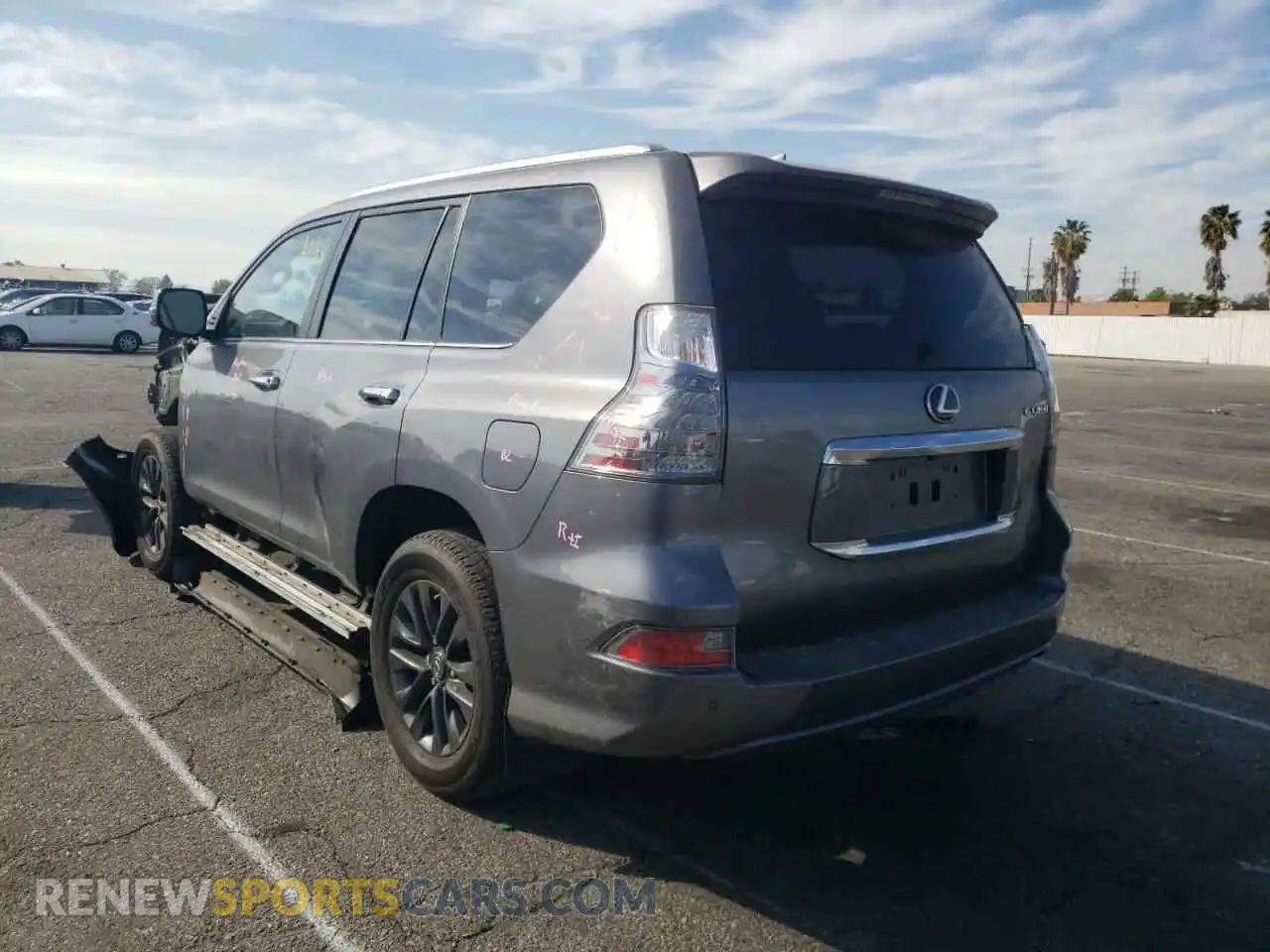 3 Photograph of a damaged car JTJAM7BXXM5277546 LEXUS GX 2021