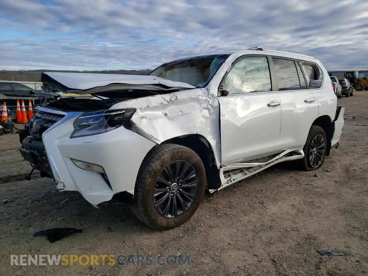 1 Photograph of a damaged car JTJGM7BX3M5281934 LEXUS GX 2021