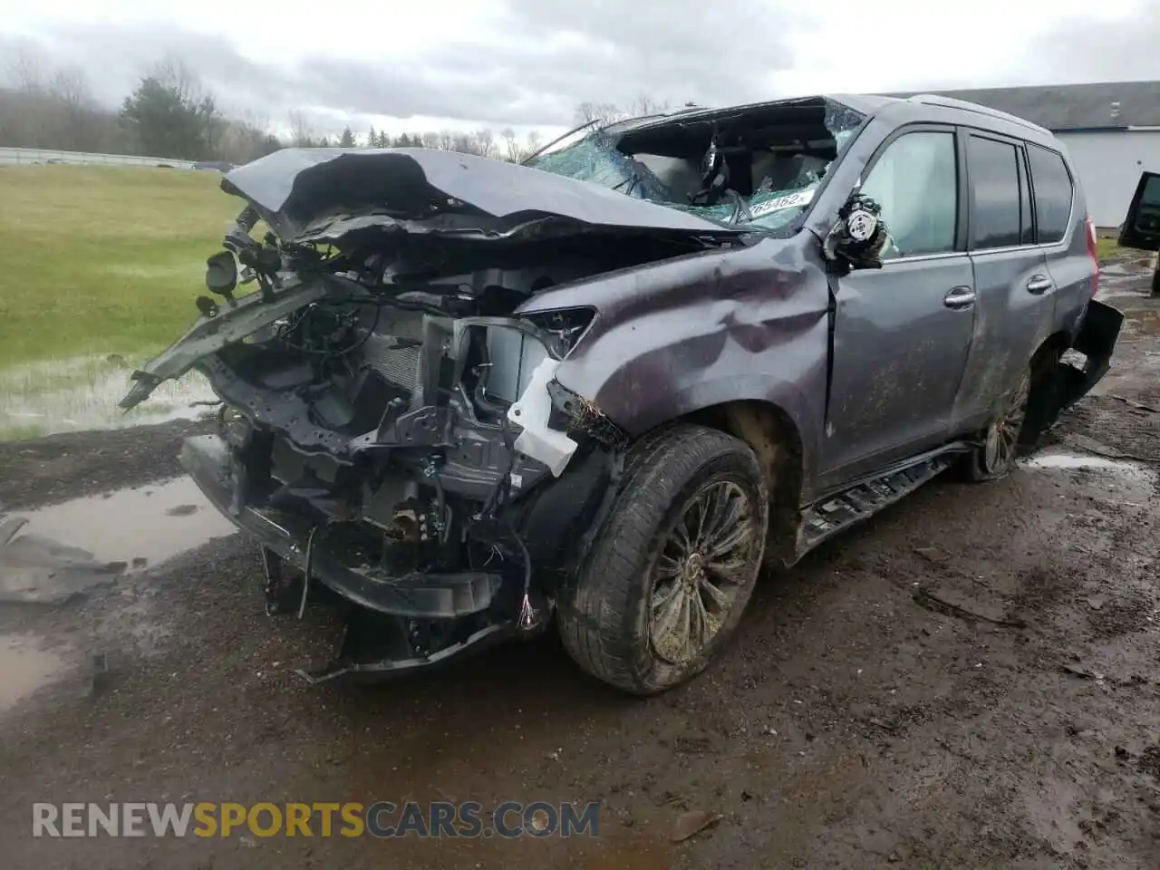 2 Photograph of a damaged car JTJGM7BX6M5276338 LEXUS GX 2021