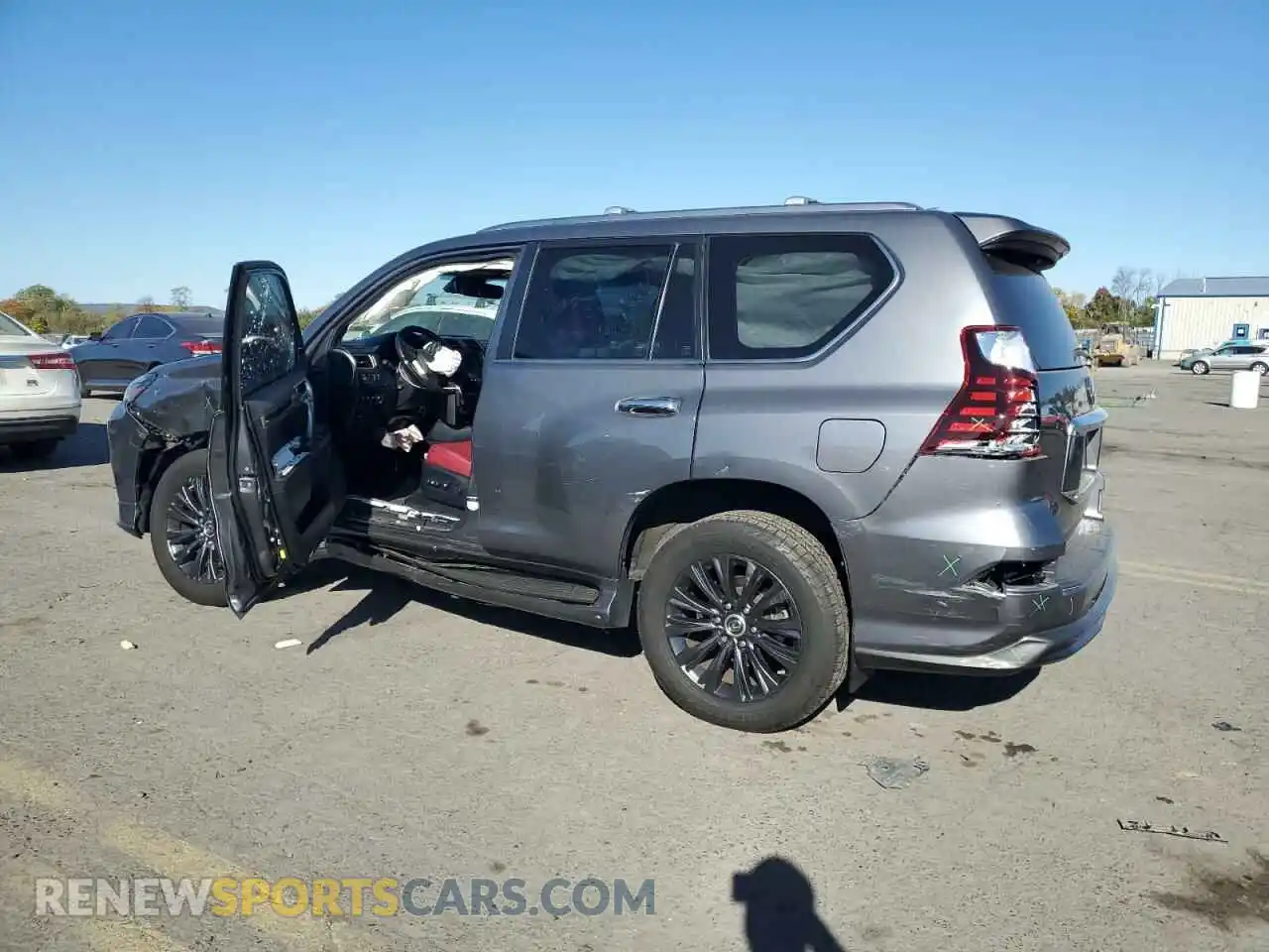 2 Photograph of a damaged car JTJGM7BX9M5280383 LEXUS GX 2021