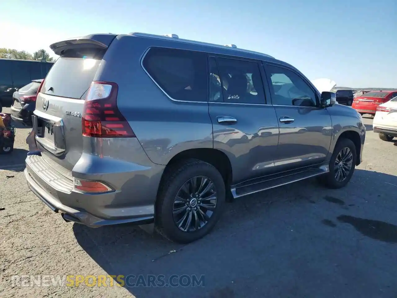 3 Photograph of a damaged car JTJGM7BX9M5280383 LEXUS GX 2021