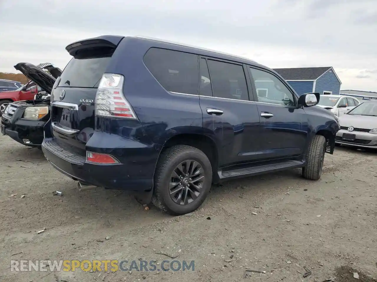 3 Photograph of a damaged car JTJAM7BX1N5332760 LEXUS GX 2022