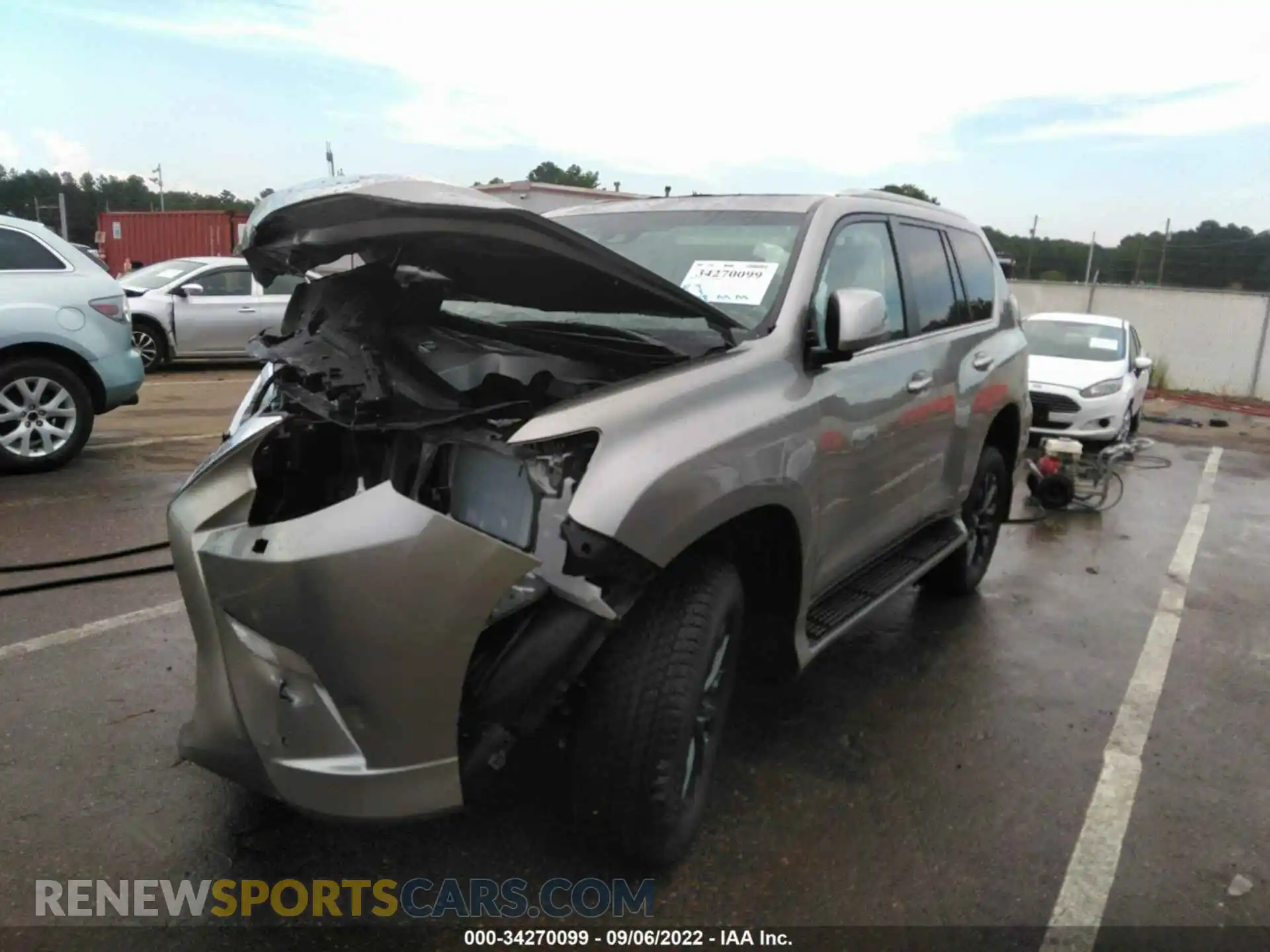 2 Photograph of a damaged car JTJAM7BX6N5321933 LEXUS GX 2022