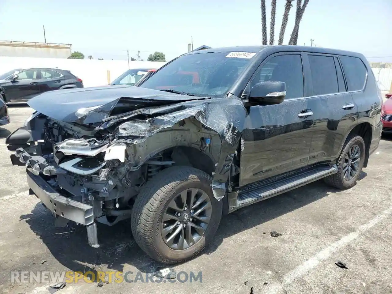 1 Photograph of a damaged car JTJAM7BX7N5328096 LEXUS GX 2022