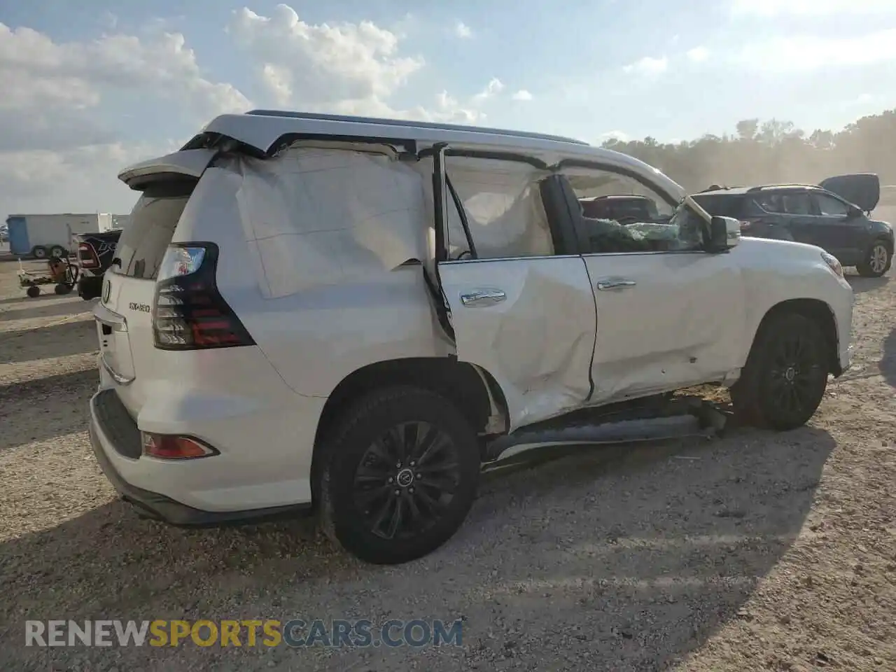 3 Photograph of a damaged car JTJAM7BX1P5357550 LEXUS GX 2023