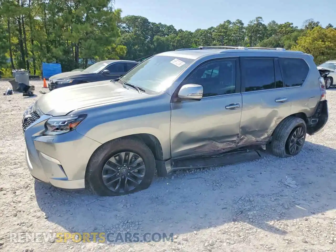 1 Photograph of a damaged car JTJAM7BX2P5342832 LEXUS GX 2023