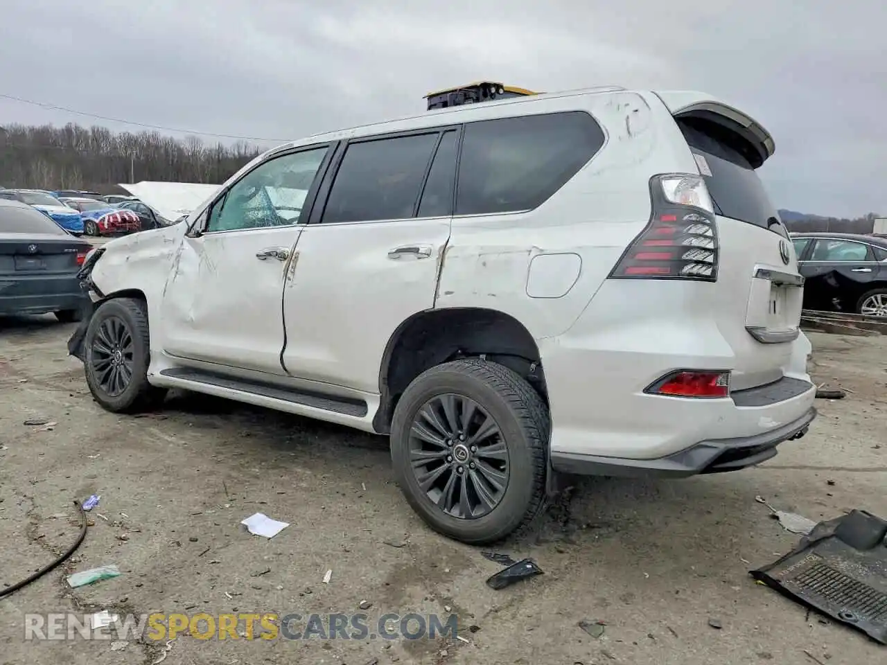 2 Photograph of a damaged car JTJAM7BX2P5354379 LEXUS GX 2023