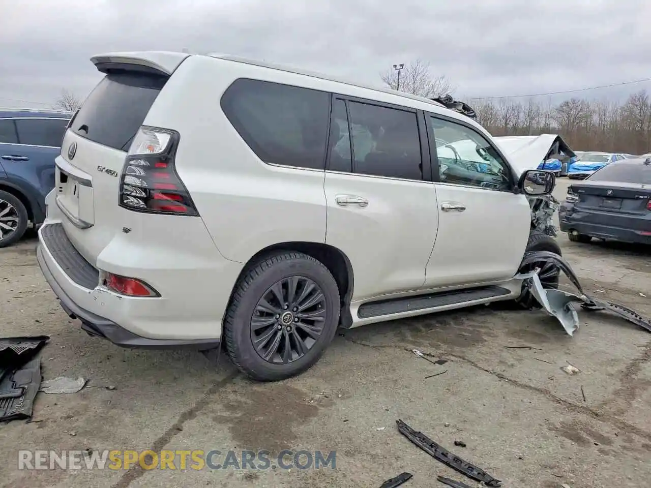 3 Photograph of a damaged car JTJAM7BX2P5354379 LEXUS GX 2023