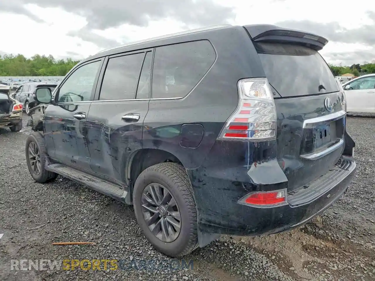 2 Фотография поврежденного автомобиля JTJAM7BX2P5369223 LEXUS GX 2023