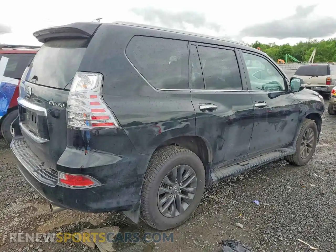 3 Фотография поврежденного автомобиля JTJAM7BX2P5369223 LEXUS GX 2023