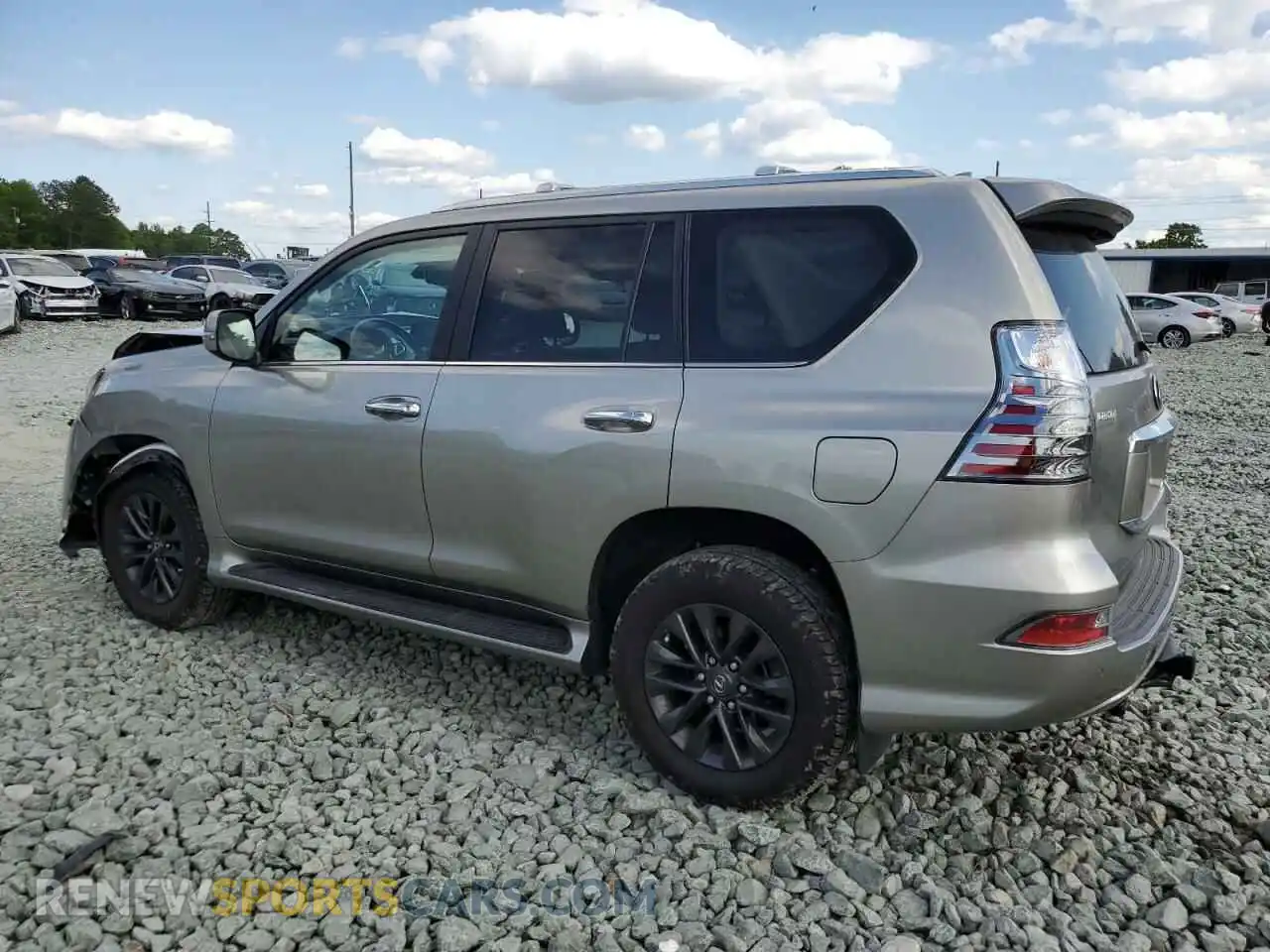 2 Photograph of a damaged car JTJAM7BX3P5383132 LEXUS GX 2023