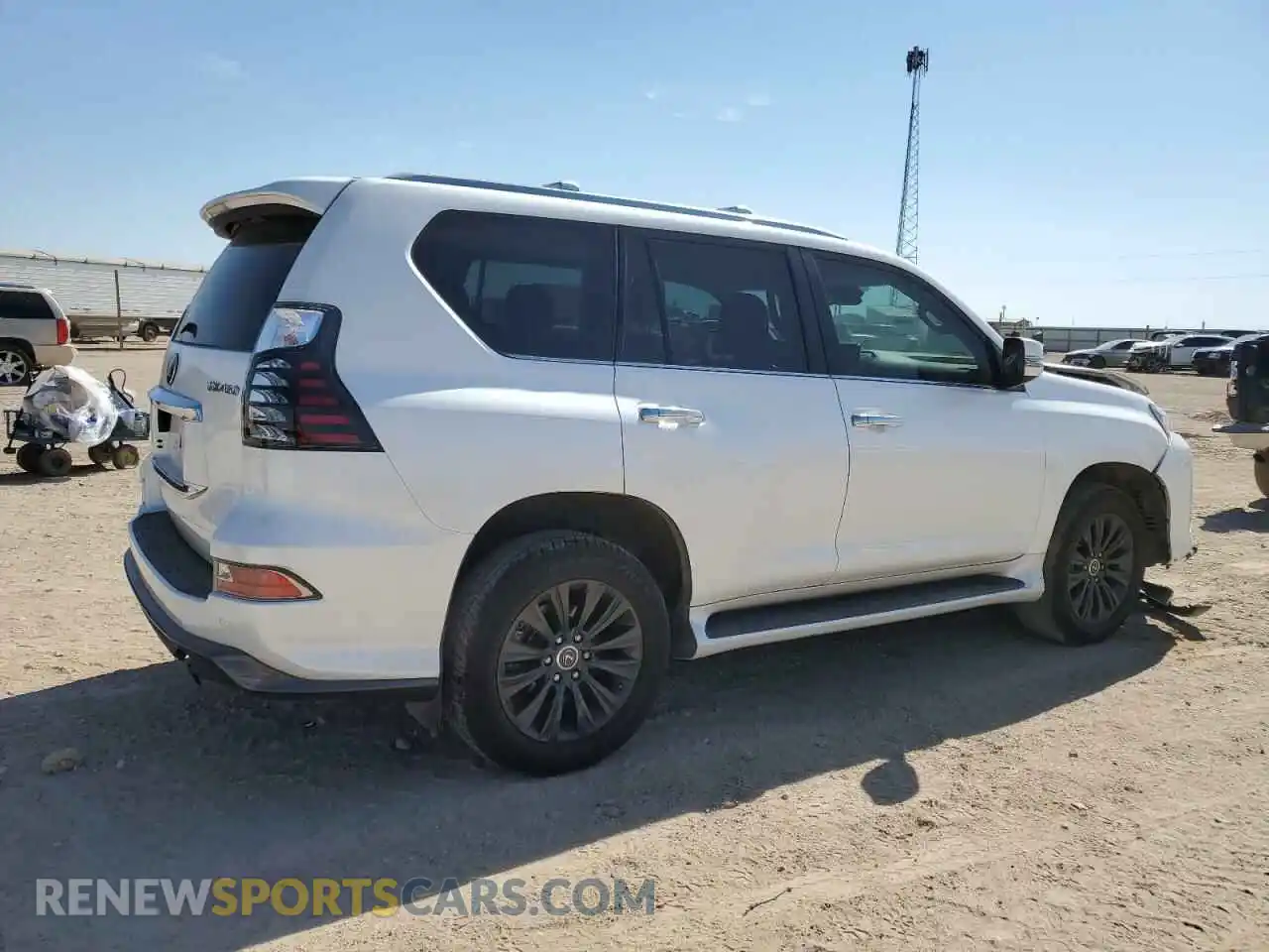 3 Photograph of a damaged car JTJAM7BX4P5347191 LEXUS GX 2023