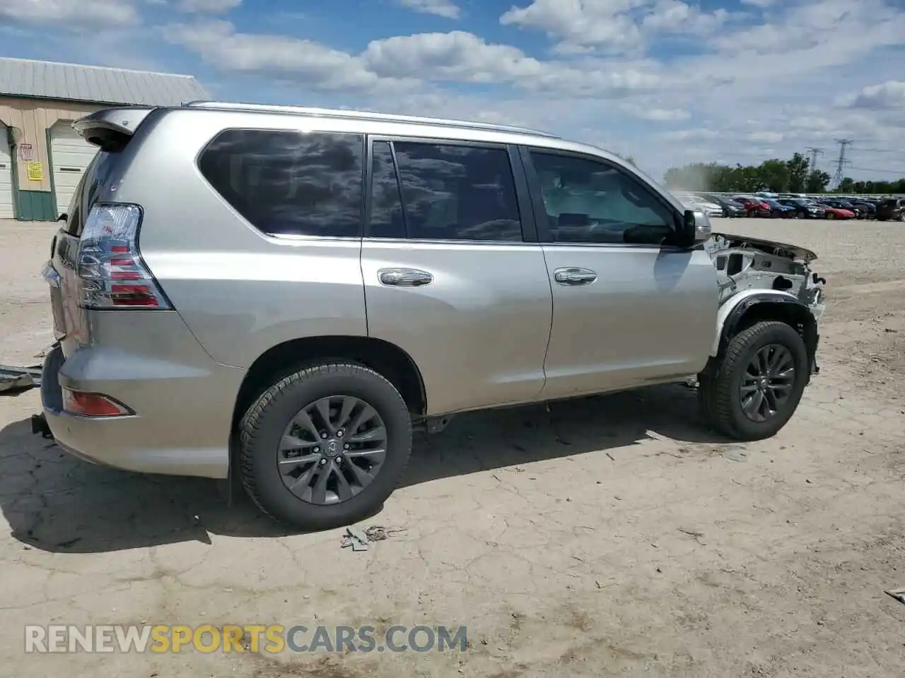 3 Photograph of a damaged car JTJAM7BX4P5375685 LEXUS GX 2023
