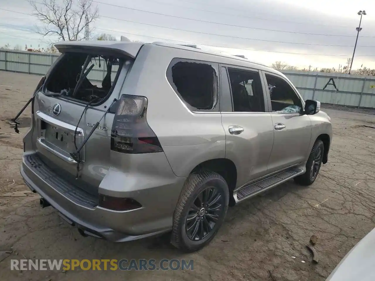 3 Photograph of a damaged car JTJAM7BX5P5349886 LEXUS GX 2023