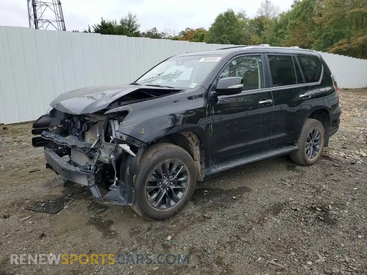 1 Photograph of a damaged car JTJAM7BX6P5344325 LEXUS GX 2023