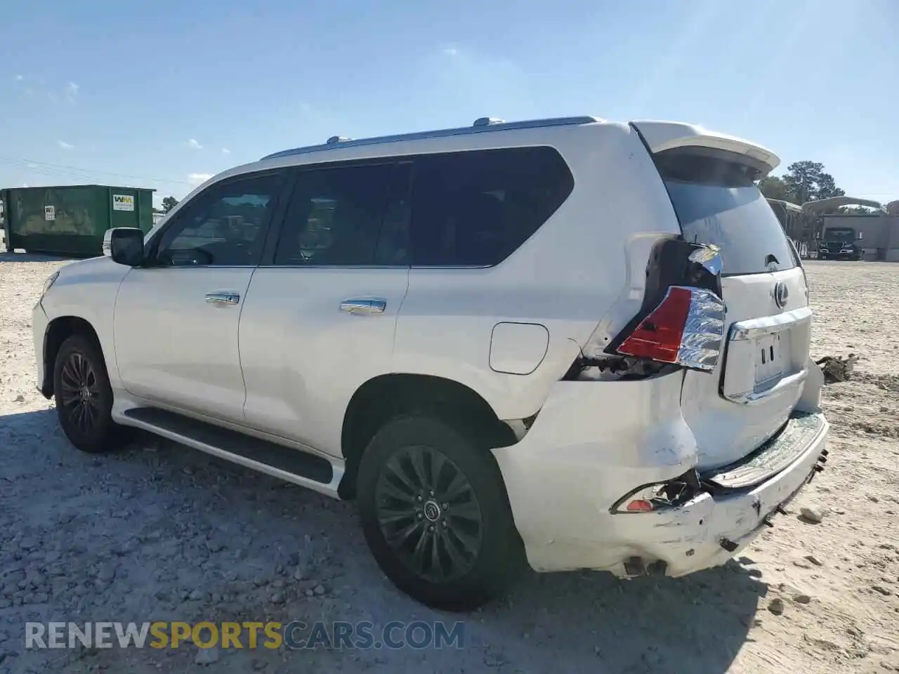 2 Photograph of a damaged car JTJAM7BX7P5373431 LEXUS GX 2023