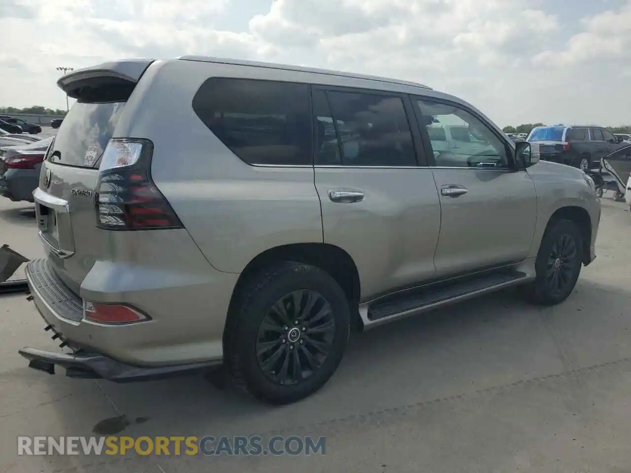 3 Photograph of a damaged car JTJAM7BX8P5360879 LEXUS GX 2023