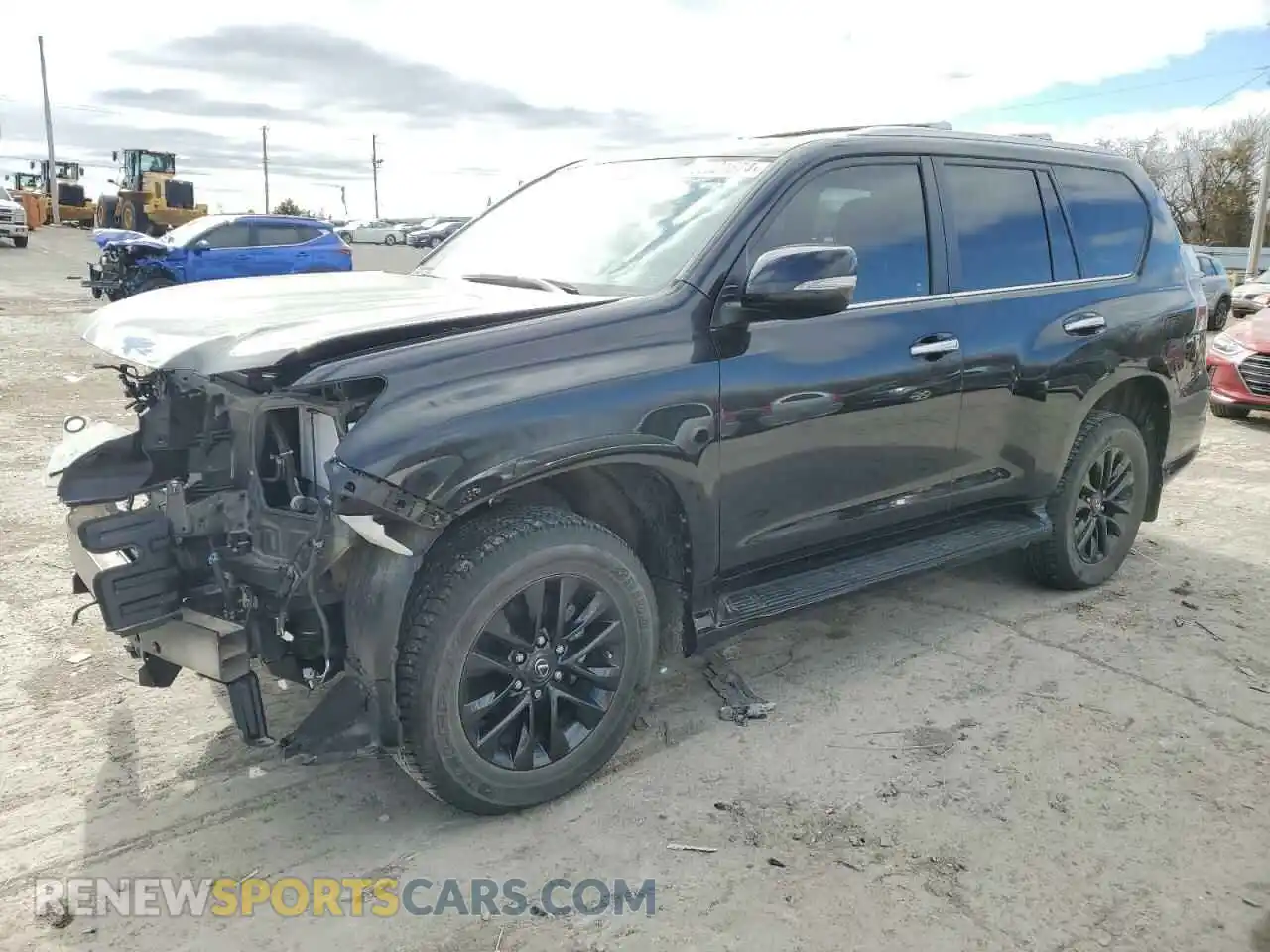 1 Photograph of a damaged car JTJAM7BX8P5366603 LEXUS GX 2023