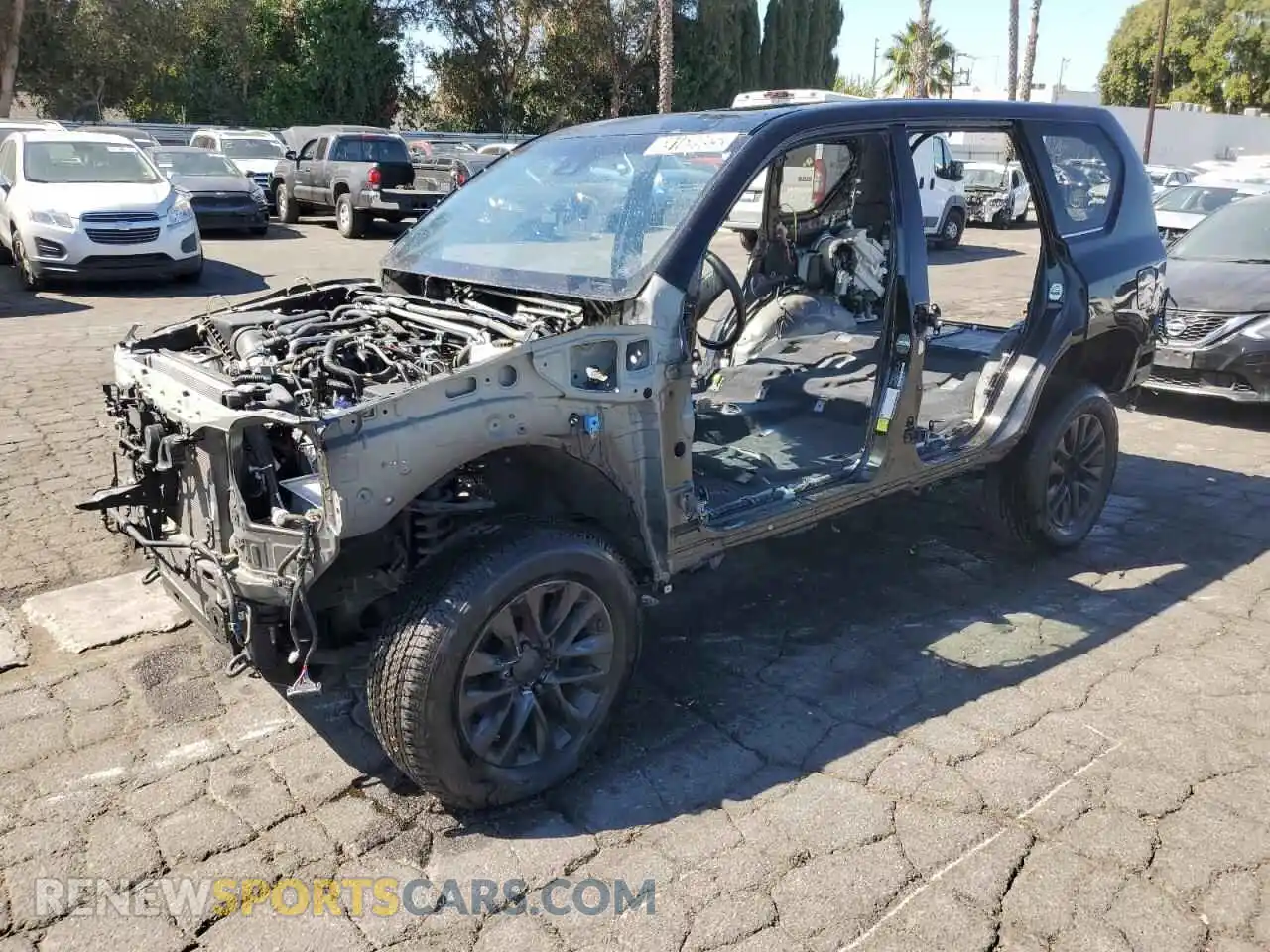 1 Photograph of a damaged car JTJAM7BX9P5376024 LEXUS GX 2023