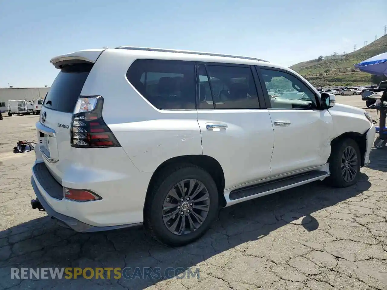 3 Photograph of a damaged car JTJAM7BXXP5381653 LEXUS GX 2023