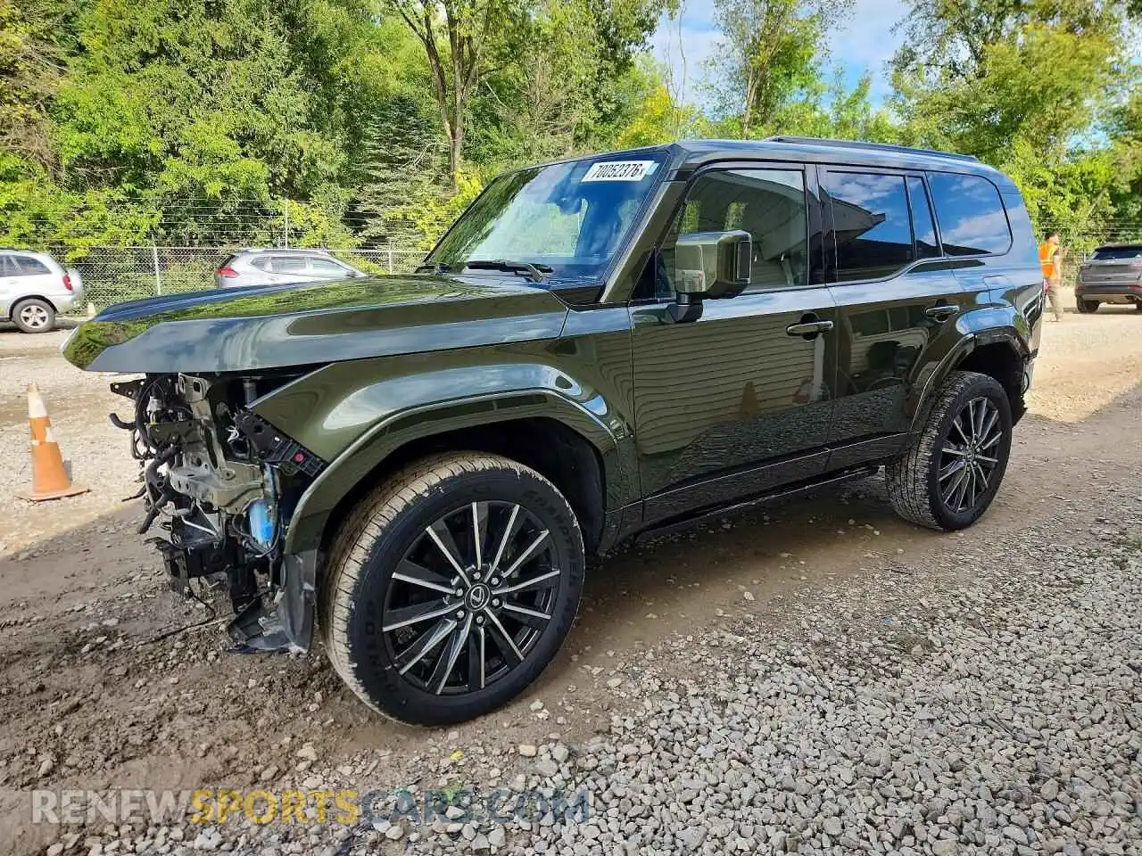 1 Photograph of a damaged car JTJVBCDX7S5066749 LEXUS GX 2025