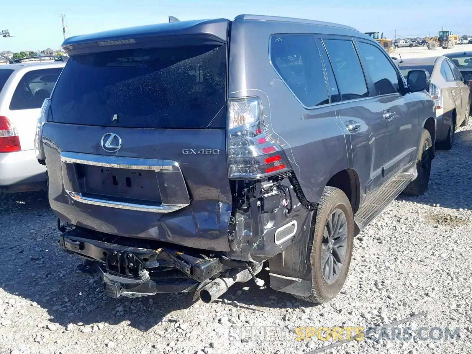 4 Фотография поврежденного автомобиля JTJJM7FX9K5213229 LEXUS GX 460 2019