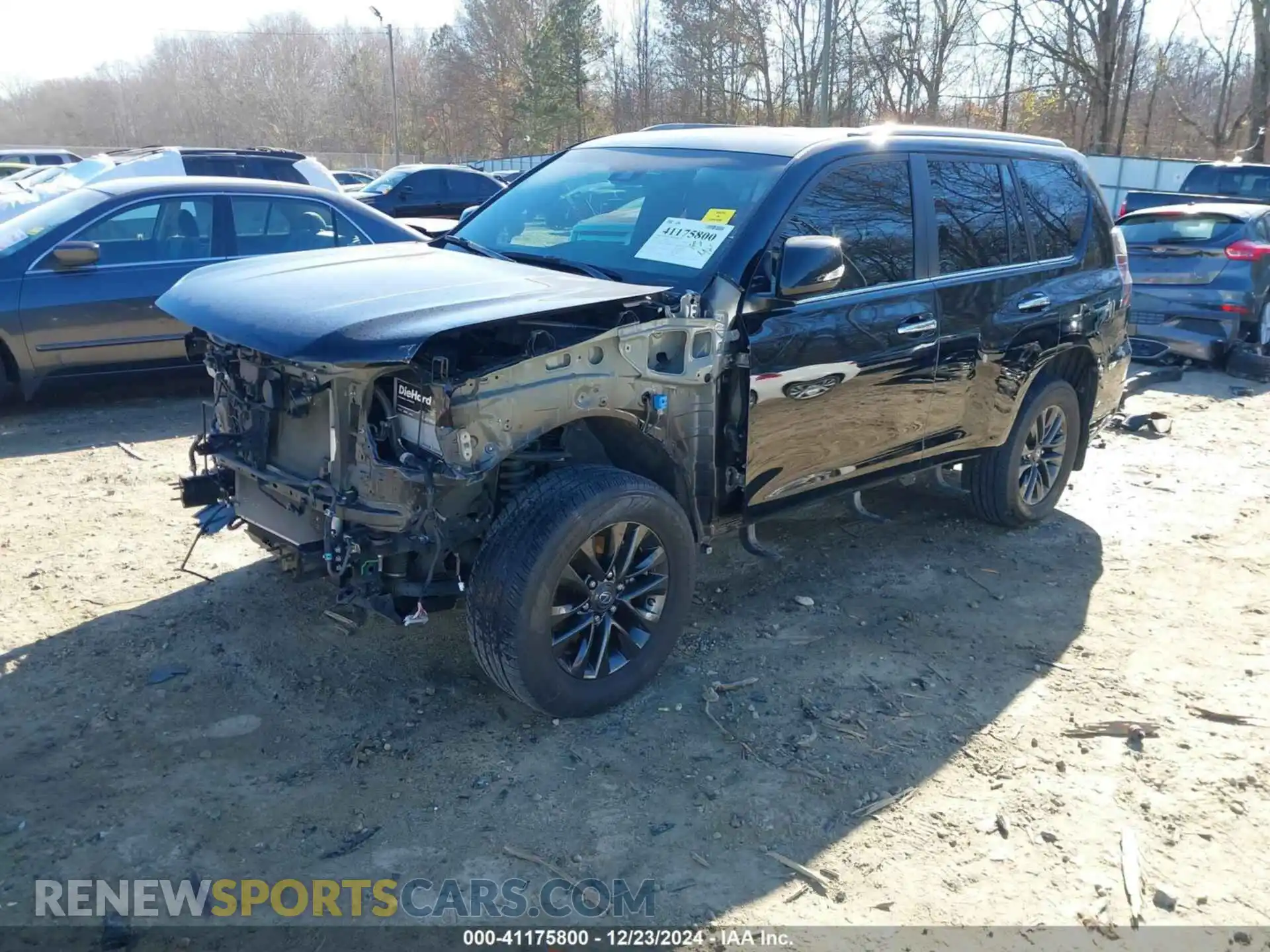 2 Photograph of a damaged car JTJAM7BX3L5247237 LEXUS GX 460 2020