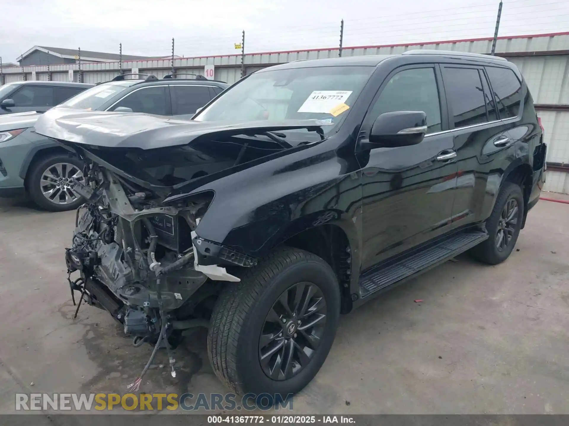 2 Photograph of a damaged car JTJAM7BX8L5240834 LEXUS GX 460 2020