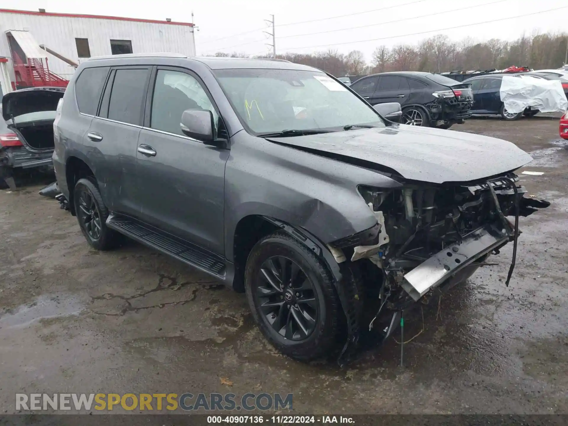 1 Photograph of a damaged car JTJAM7BX1M5273577 LEXUS GX 460 2021