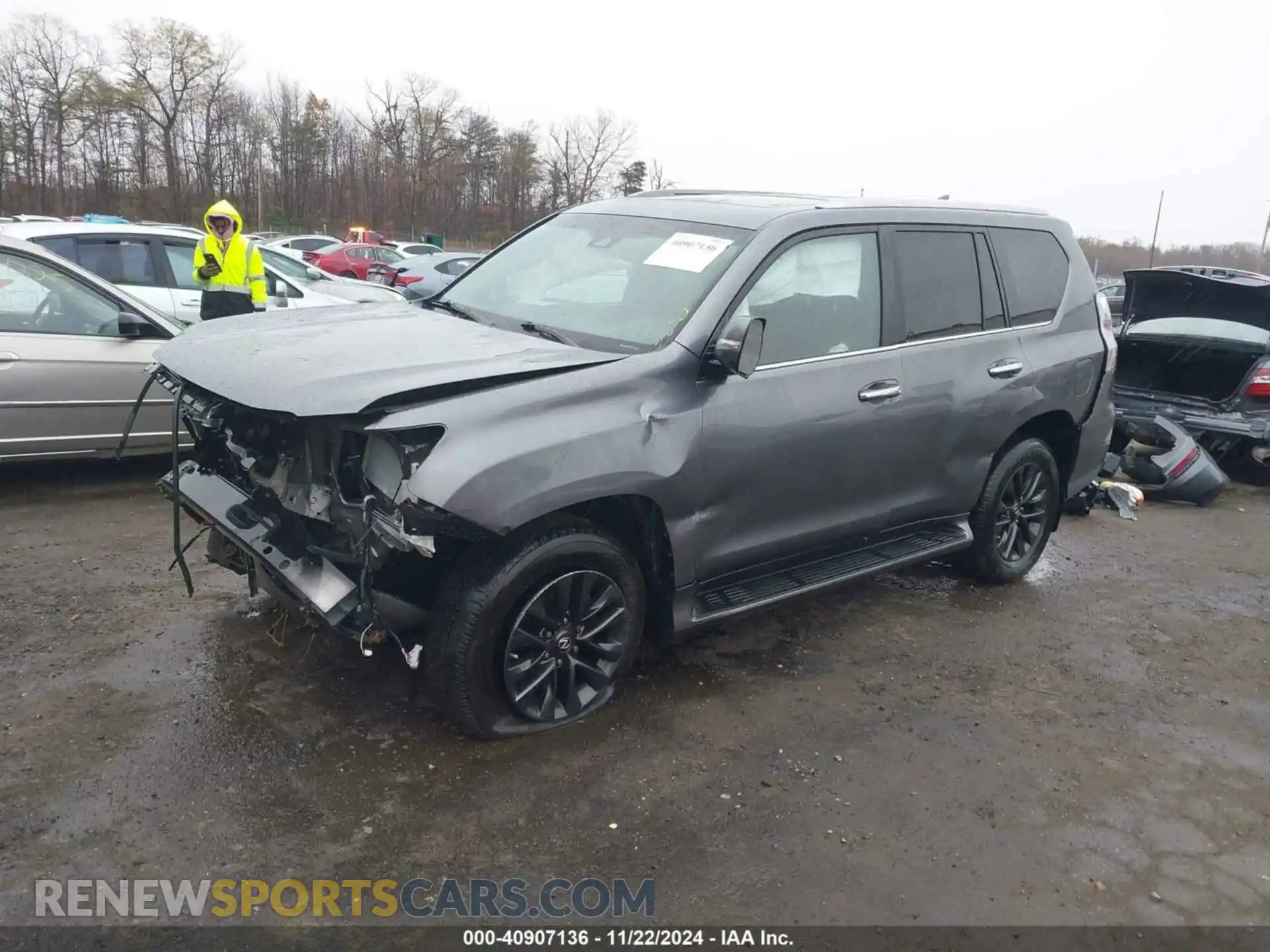 2 Photograph of a damaged car JTJAM7BX1M5273577 LEXUS GX 460 2021