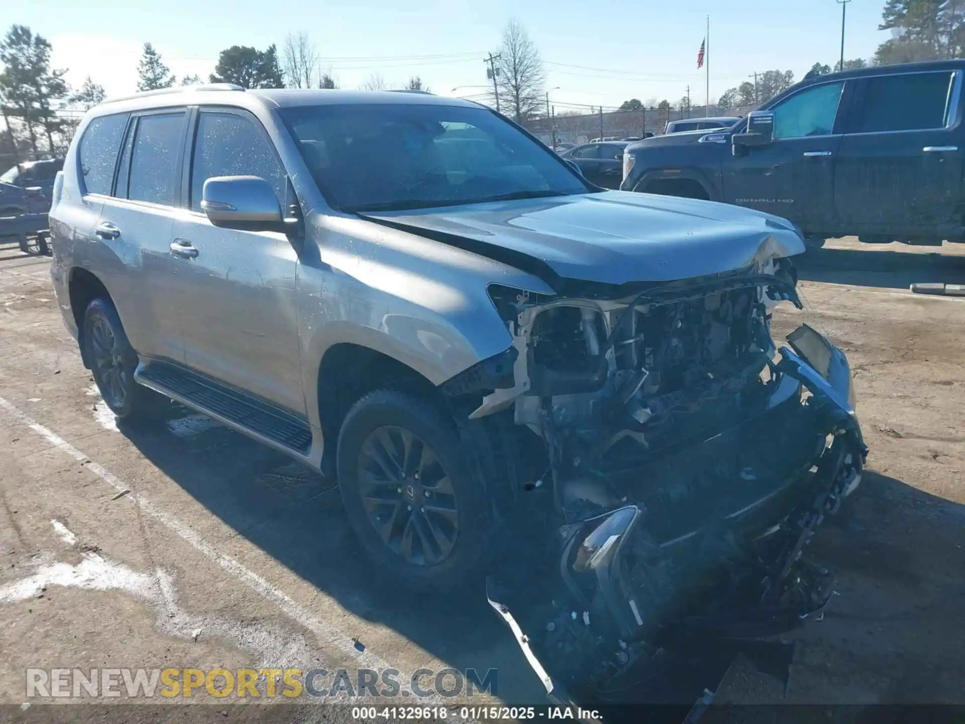 1 Photograph of a damaged car JTJAM7BX2M5286063 LEXUS GX 460 2021