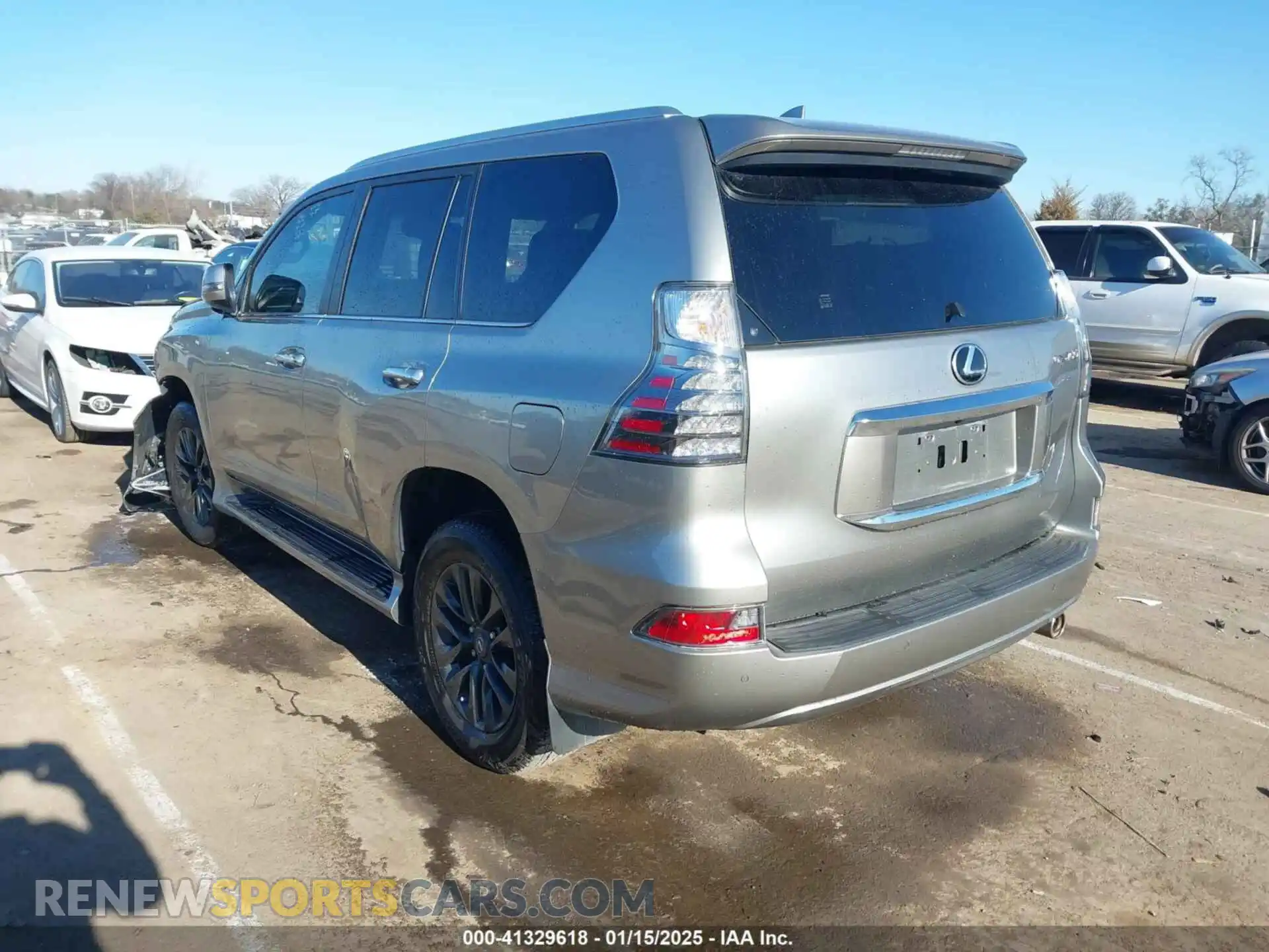 3 Photograph of a damaged car JTJAM7BX2M5286063 LEXUS GX 460 2021