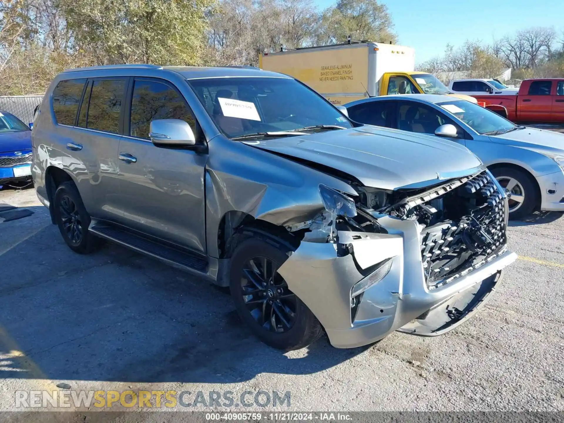 1 Photograph of a damaged car JTJAM7BX5M5301364 LEXUS GX 460 2021
