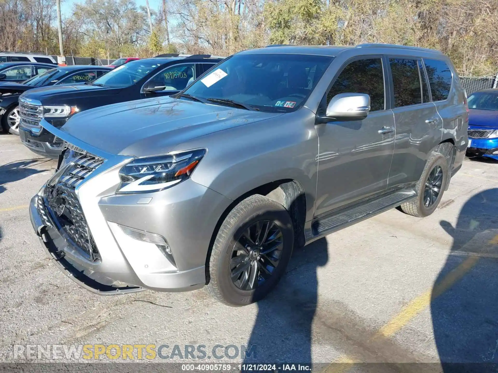 2 Photograph of a damaged car JTJAM7BX5M5301364 LEXUS GX 460 2021