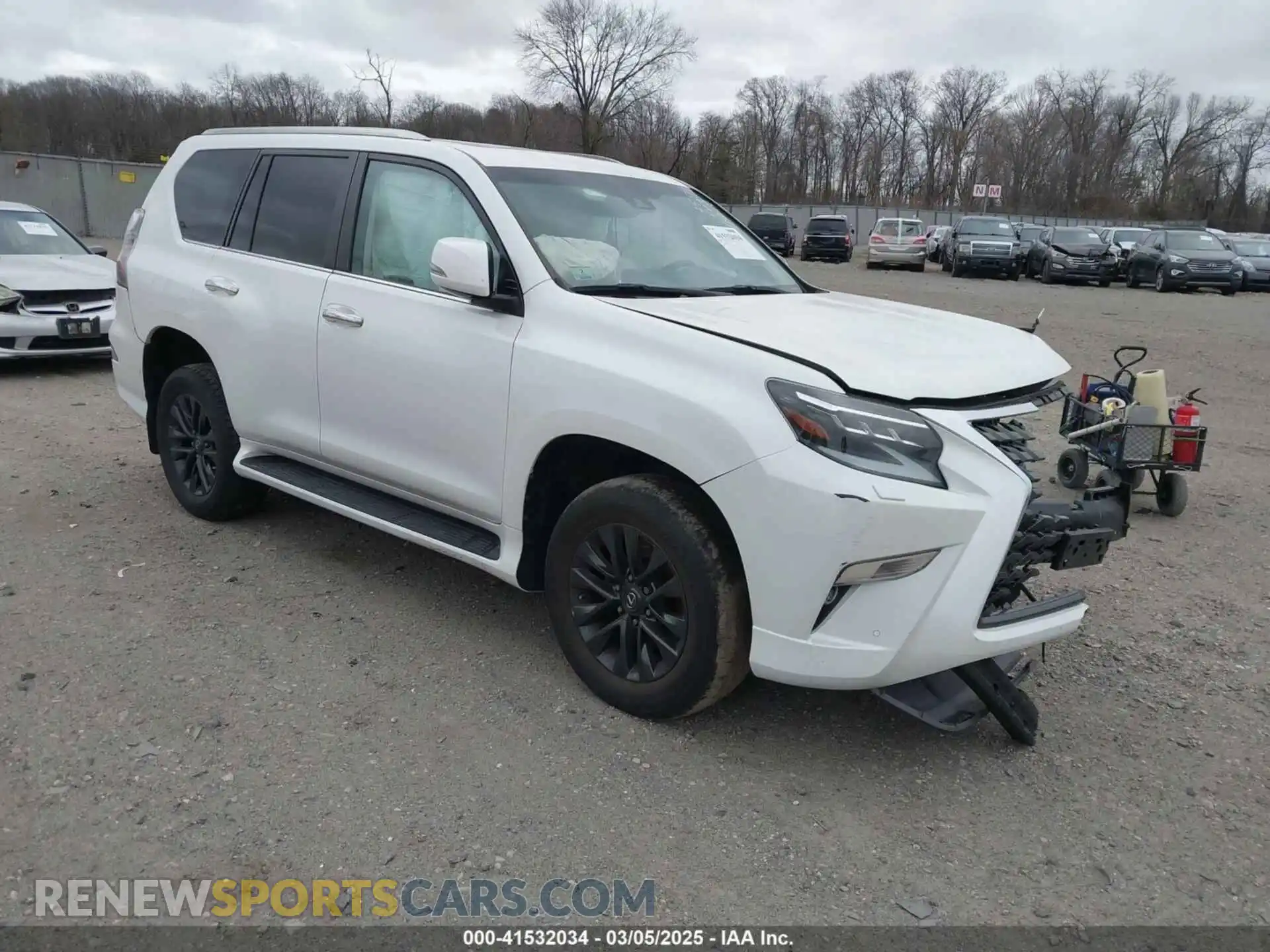 1 Photograph of a damaged car JTJAM7BX5M5304457 LEXUS GX 460 2021