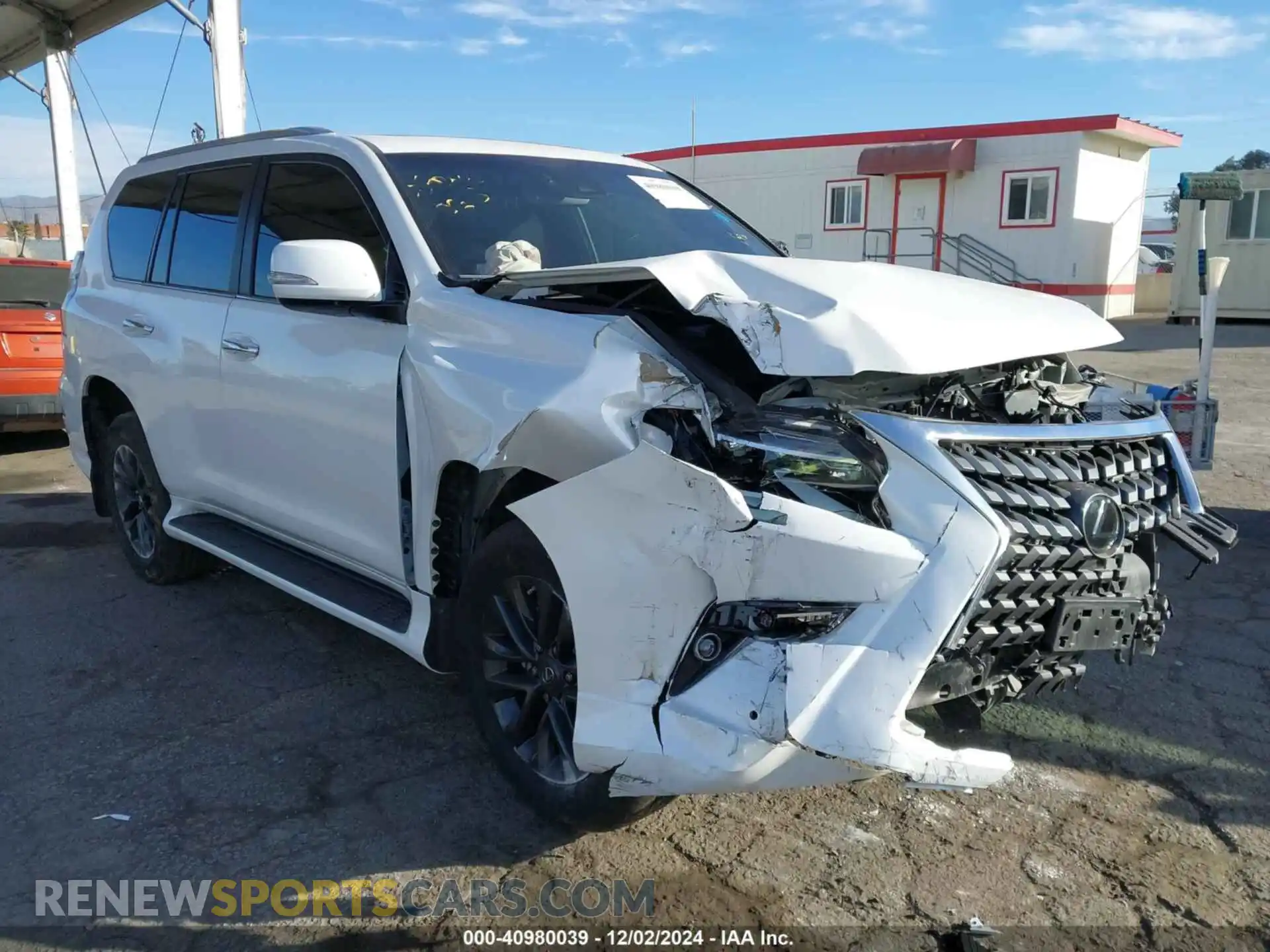 1 Photograph of a damaged car JTJAM7BX6M5286485 LEXUS GX 460 2021