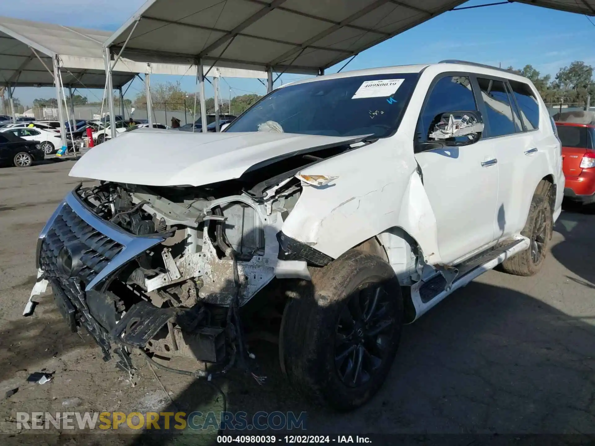 2 Photograph of a damaged car JTJAM7BX6M5286485 LEXUS GX 460 2021