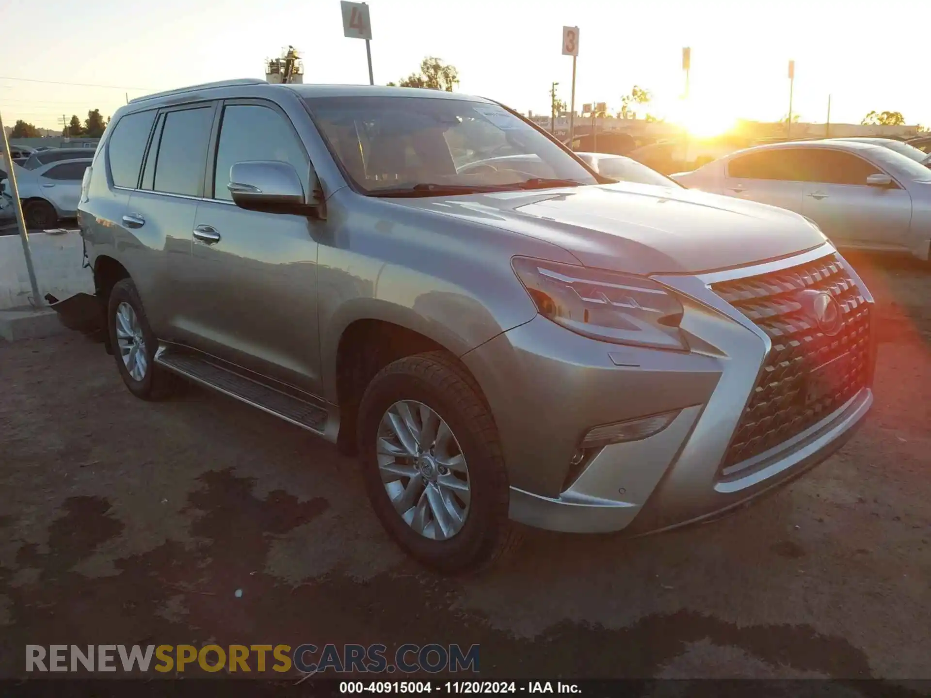1 Photograph of a damaged car JTJAM7BX9M5269731 LEXUS GX 460 2021