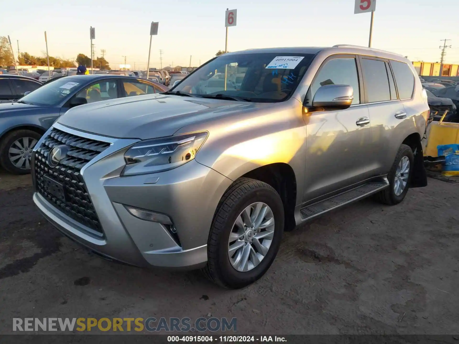 2 Photograph of a damaged car JTJAM7BX9M5269731 LEXUS GX 460 2021