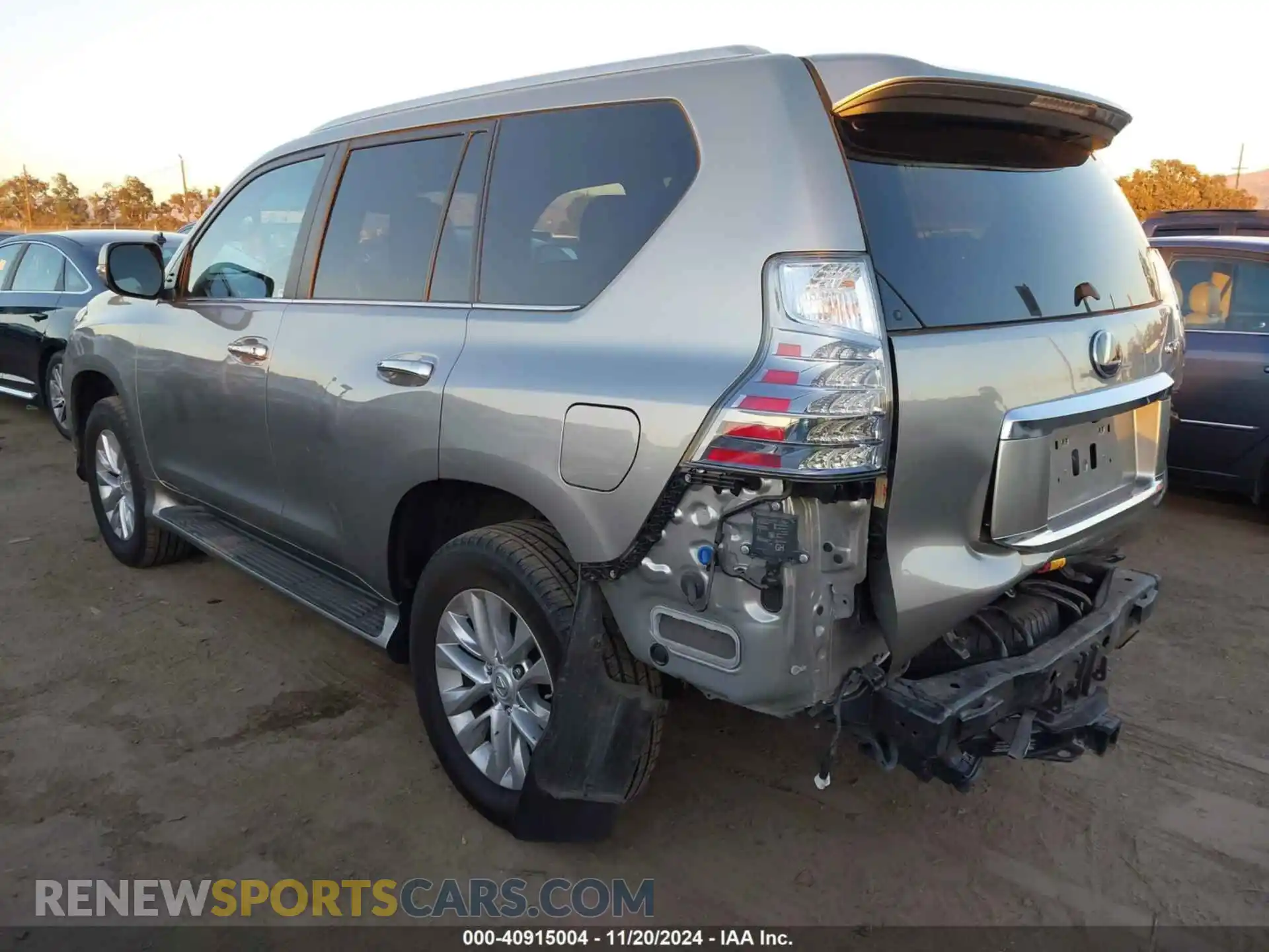 3 Photograph of a damaged car JTJAM7BX9M5269731 LEXUS GX 460 2021