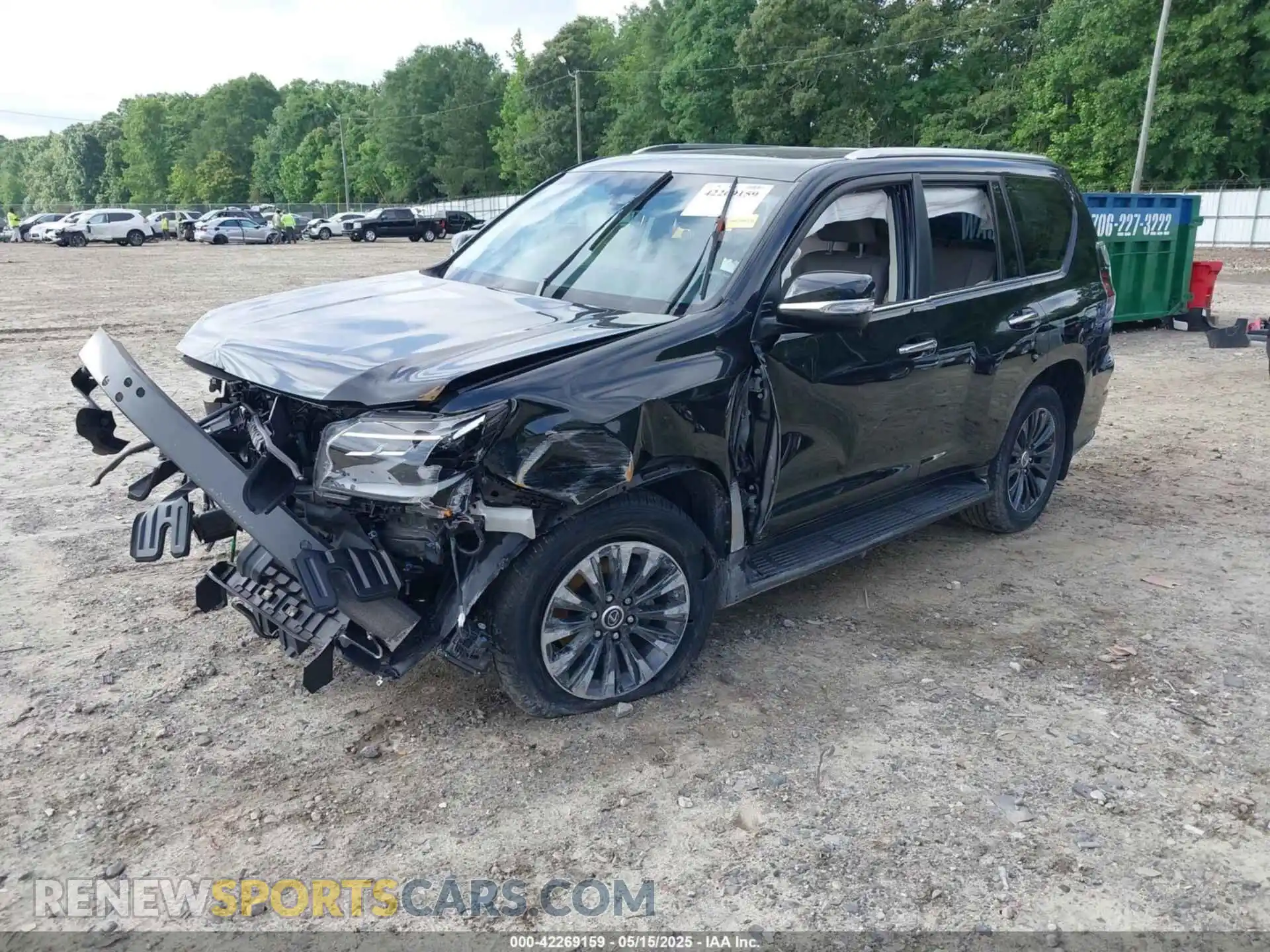 2 Photograph of a damaged car JTJAM7BX2P5377936 LEXUS GX 460 2023