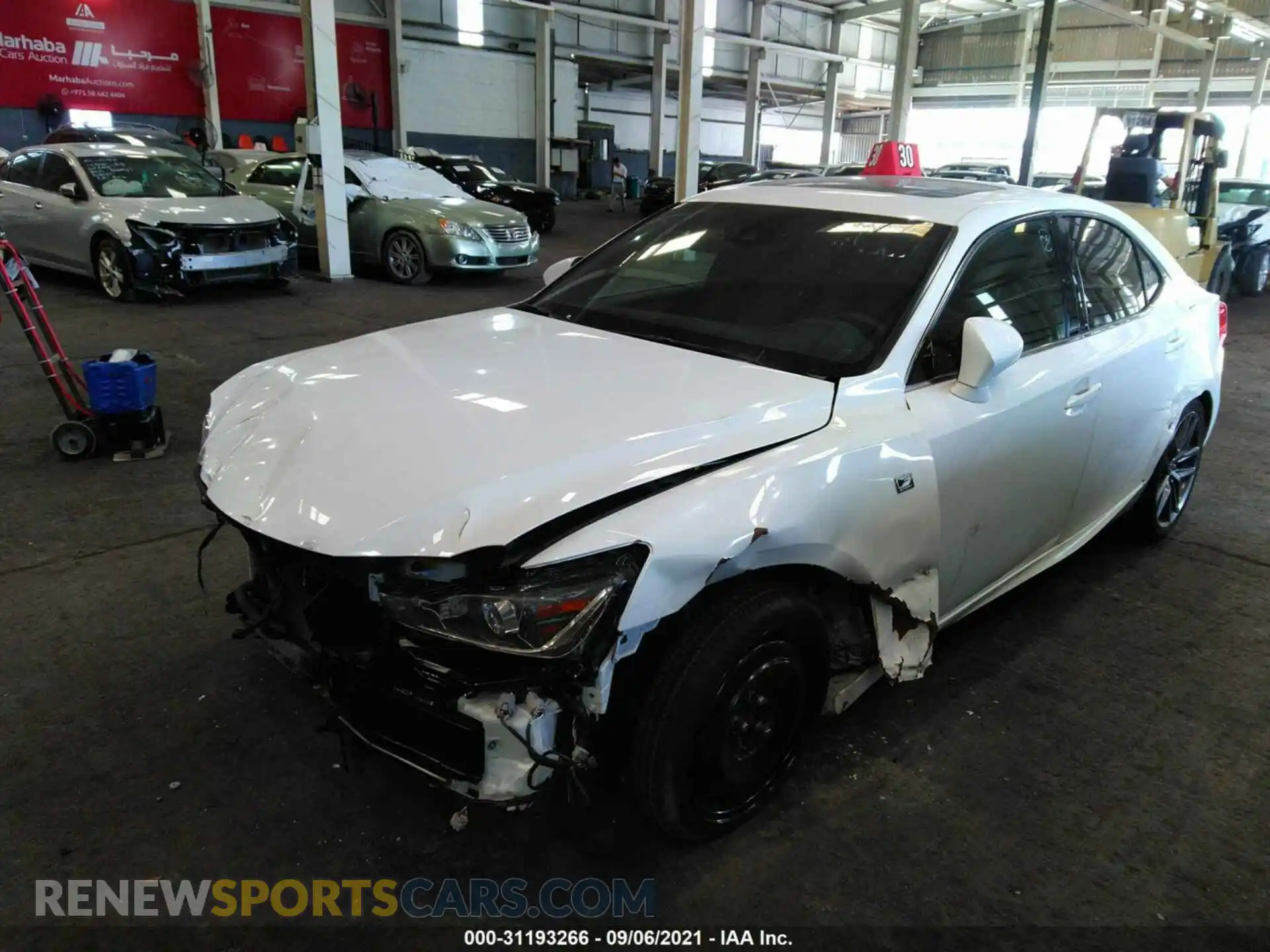 2 Photograph of a damaged car 000BA1D2XK5094061 LEXUS IS 2019