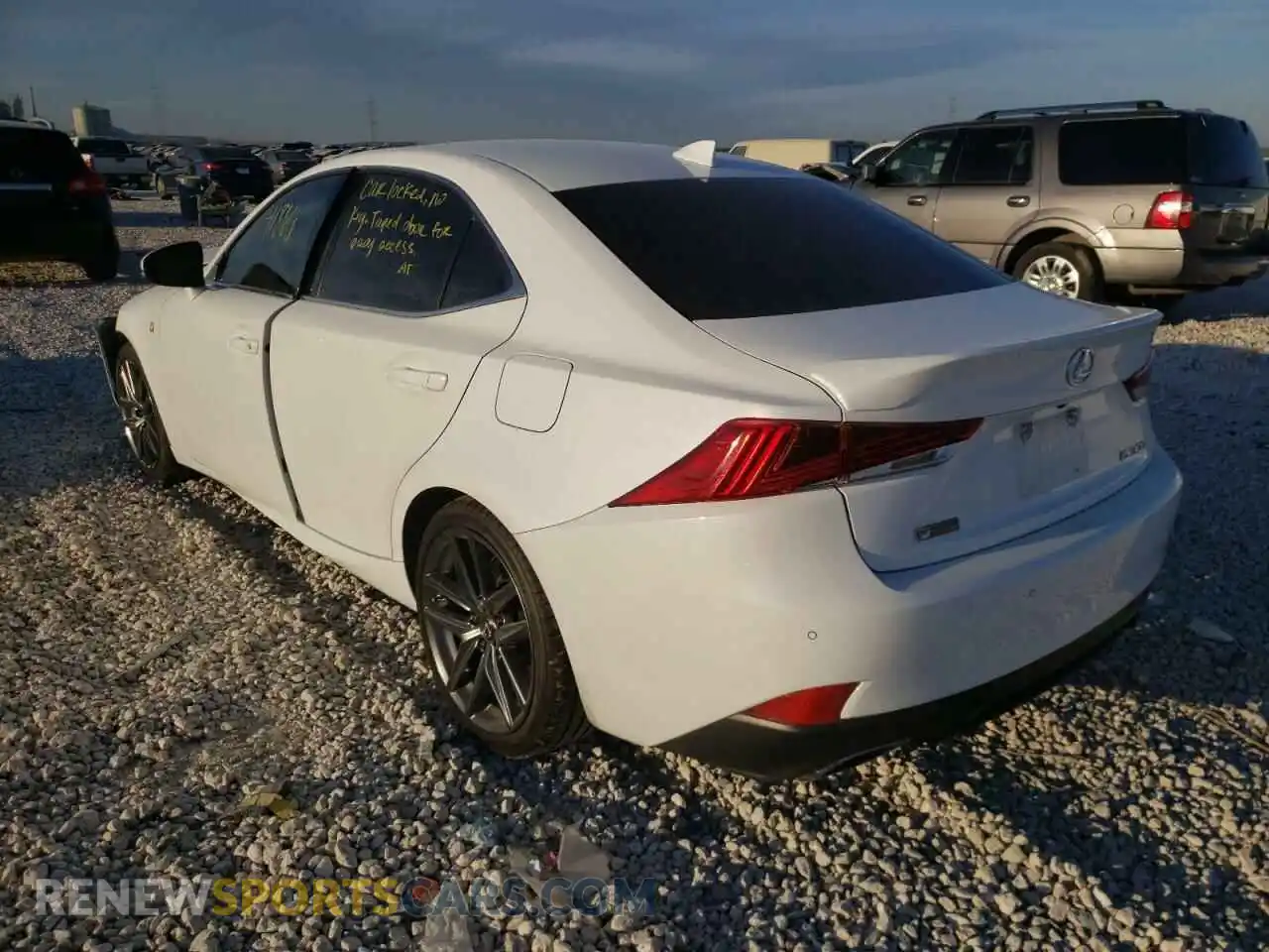 3 Photograph of a damaged car JTHBA1D20K5085448 LEXUS IS 2019