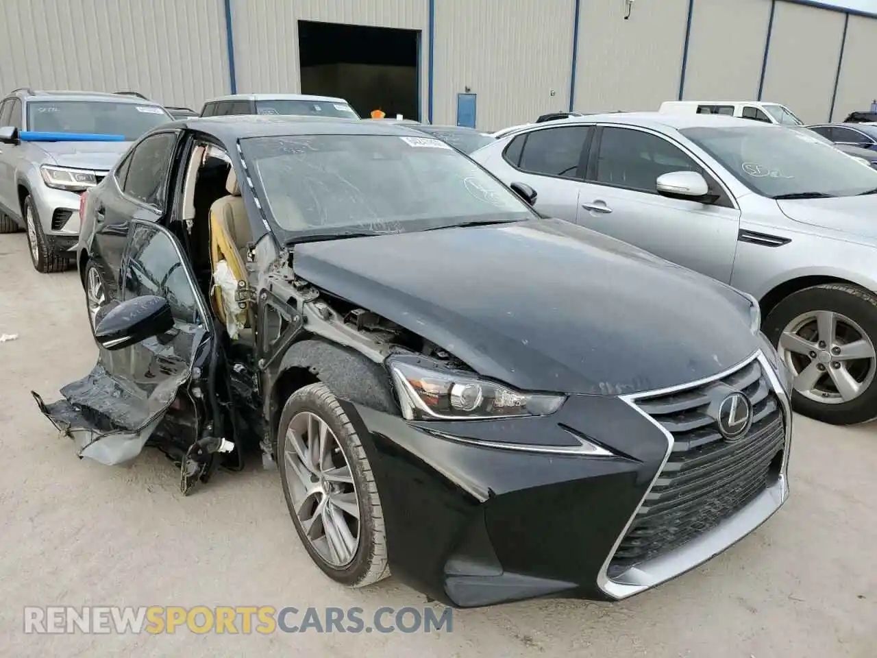 1 Photograph of a damaged car JTHBA1D20K5087720 LEXUS IS 2019