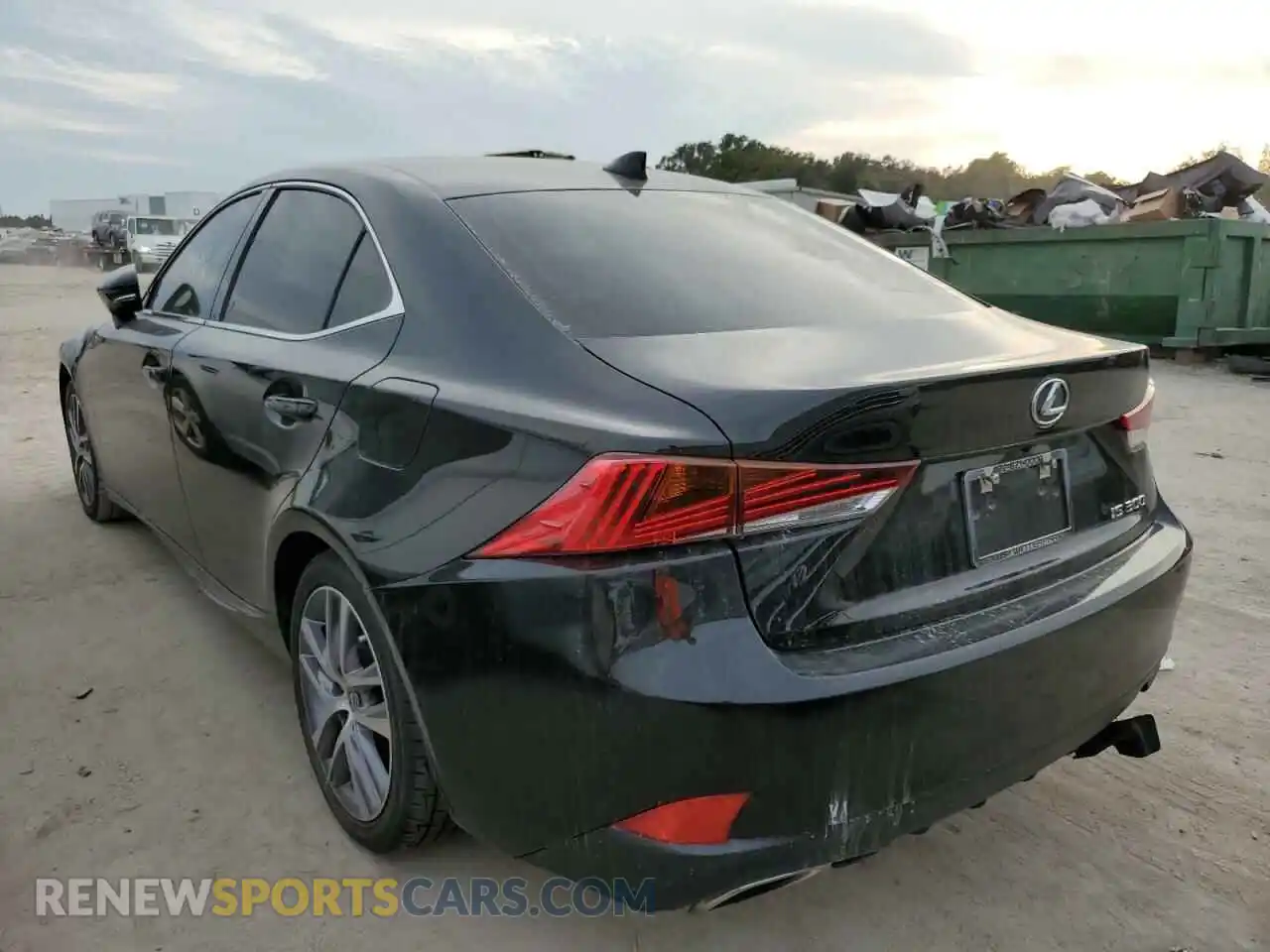 3 Photograph of a damaged car JTHBA1D20K5087720 LEXUS IS 2019