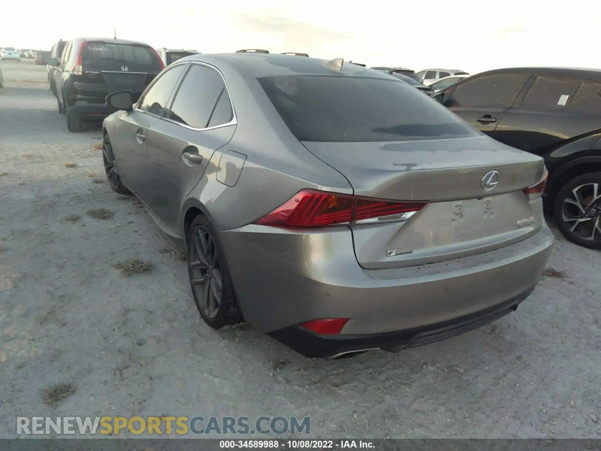 3 Photograph of a damaged car JTHBA1D20K5089970 LEXUS IS 2019