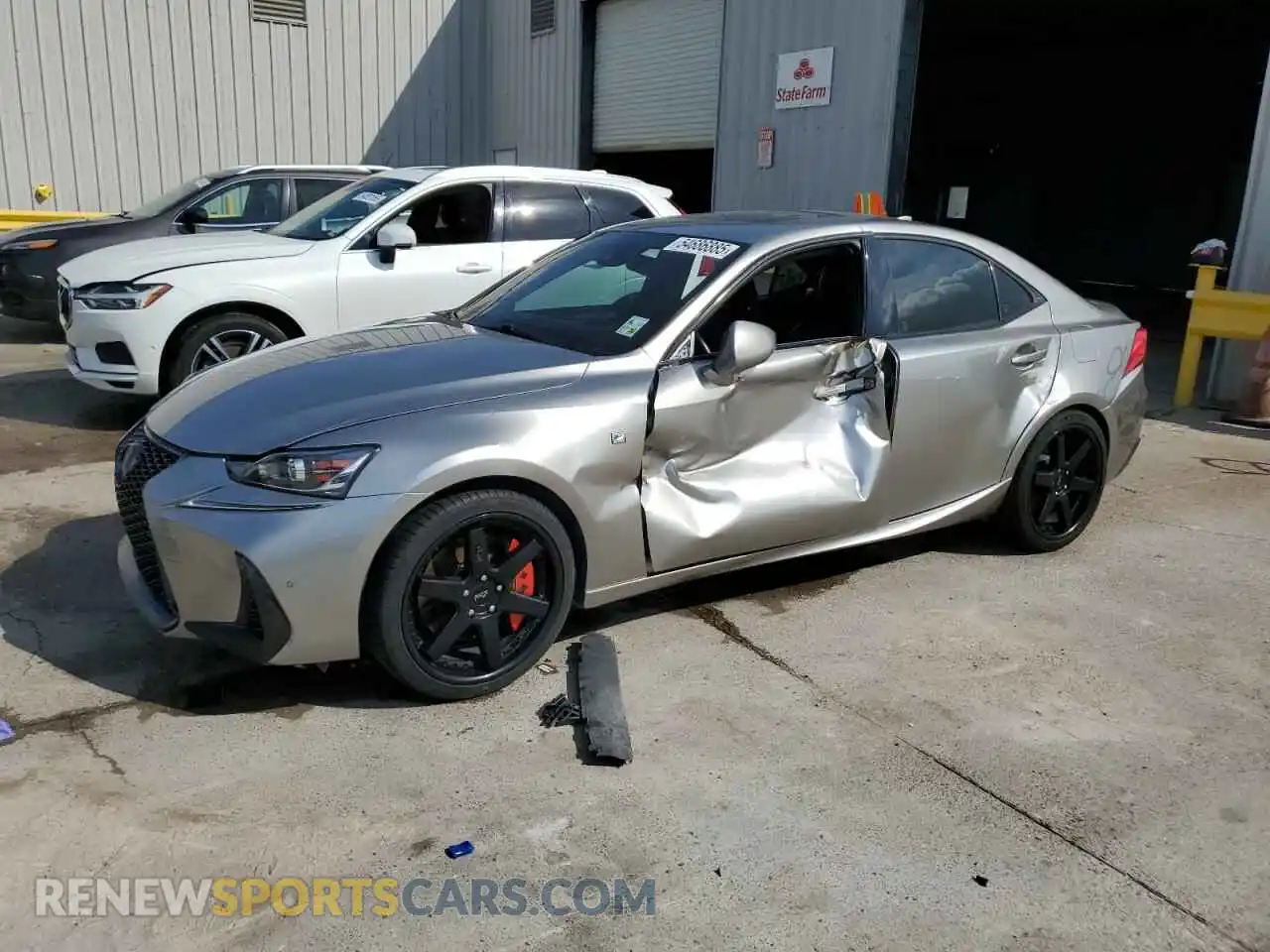 1 Photograph of a damaged car JTHBA1D20K5090519 LEXUS IS 2019
