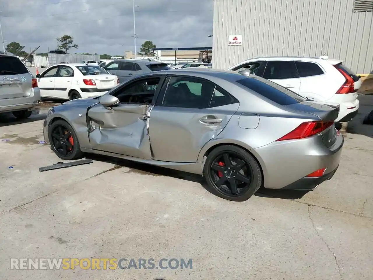2 Photograph of a damaged car JTHBA1D20K5090519 LEXUS IS 2019