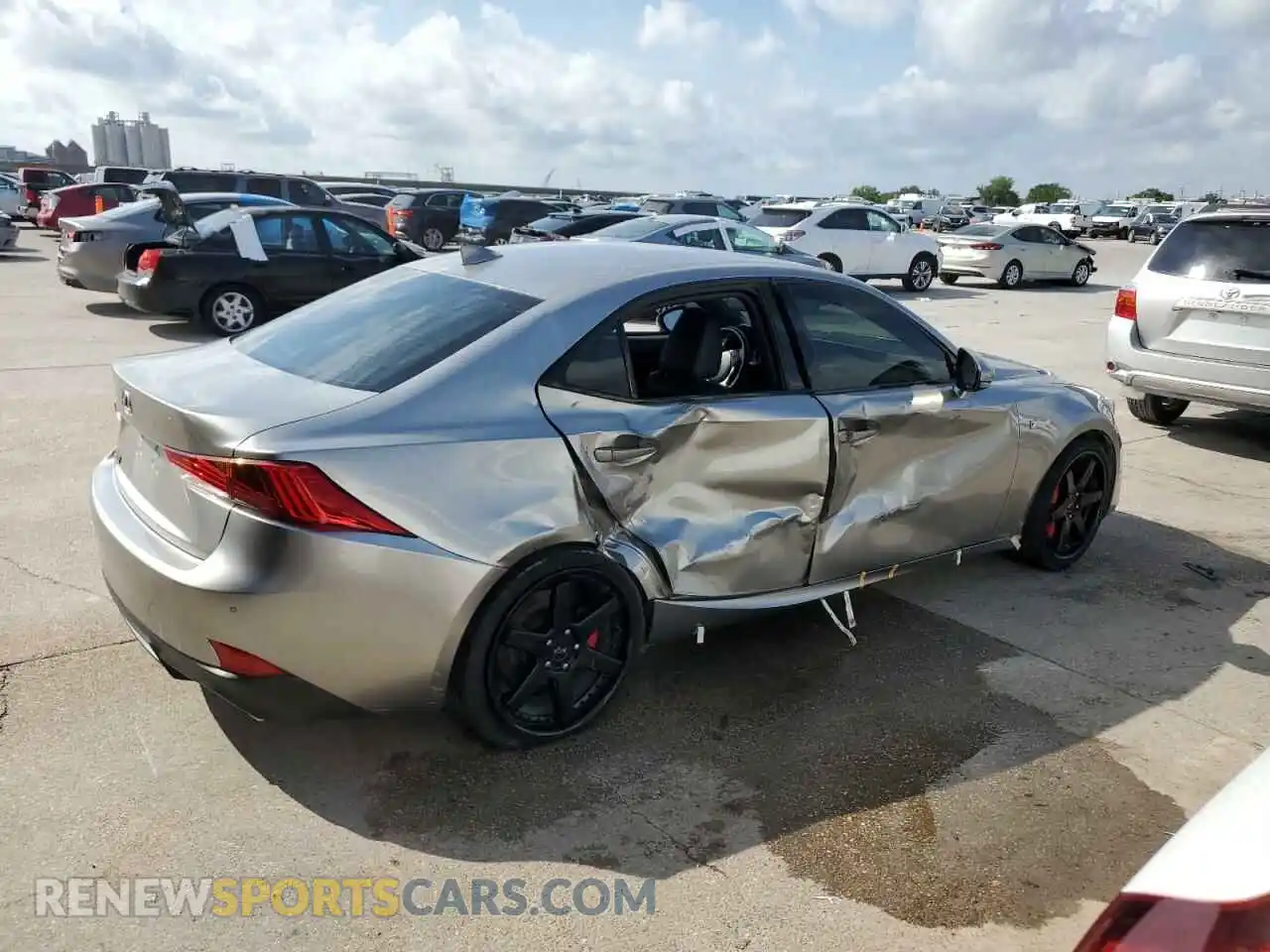 3 Photograph of a damaged car JTHBA1D20K5090519 LEXUS IS 2019