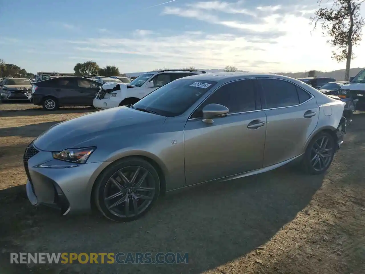 1 Photograph of a damaged car JTHBA1D20K5097180 LEXUS IS 2019